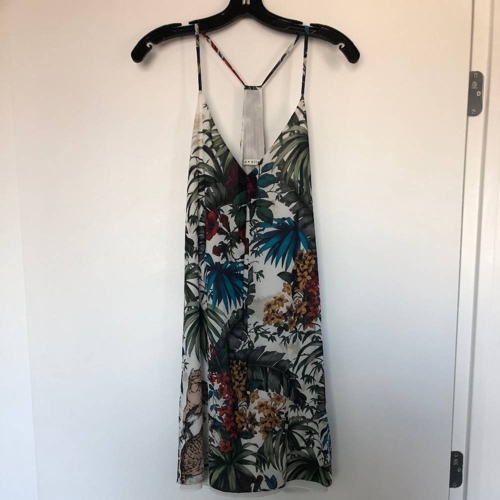Tropical Mini Summer Dress NWOT